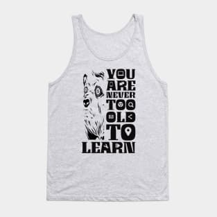 Online learning Tank Top